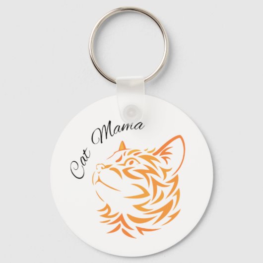 Porte-clés Cat Mama (Recto)