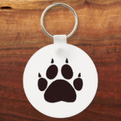 Porte-clés Cat Paw Prints (Recto)