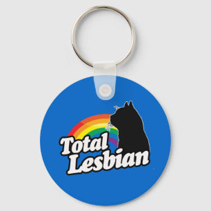 PORTE-CLÉS CAT TOTAL DE LESBIENNE - .PNG