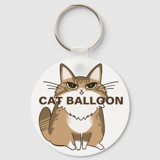 Porte-clés CATBALLOON缶 Rechercher チA (Recto)