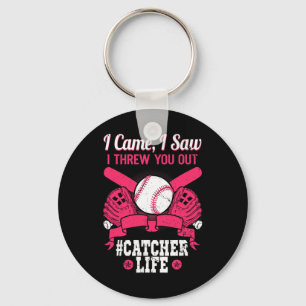 Porte-clés Catcher Life Softll Équipe Sport Joueur Infielder