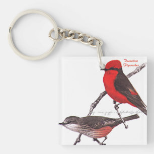 Porte-clés "catcher vermillon"
