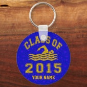 Porte-clés Catégorie De Natation 2015 (Recto)