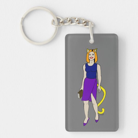 Porte-clés catgirl (Devant)