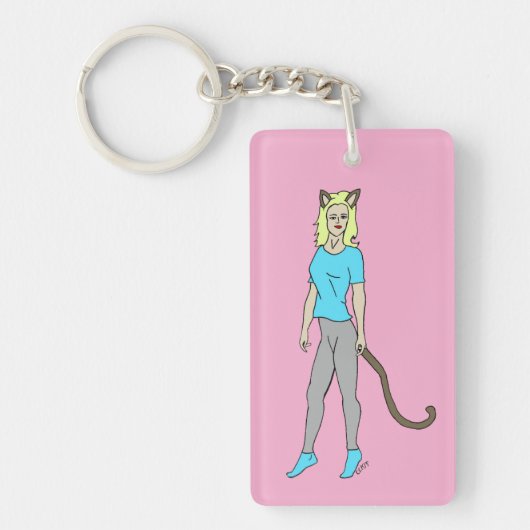 Porte-clés catgirl (Devant)