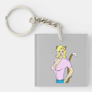 Porte-clés catgirl