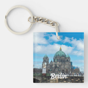 Porte-clés Cathédrale de Berlin et tour de télévision à Berli