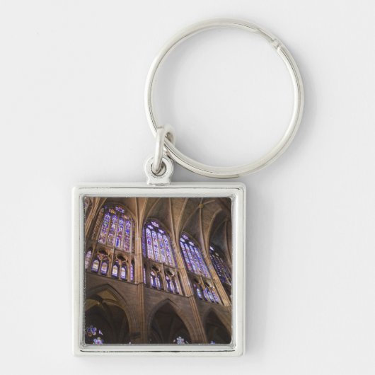 Porte-clés Cathédrale de León, vitraux intérieurs (Devant)