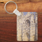 Porte-clés Cathédrale de Rouen, Harmony Blue Gold de Claude M (Recto)