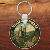 Porte-clés Cathédrale de Viborg Danemark (Verso)