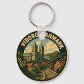 Porte-clés Cathédrale de Viborg Danemark (Verso)