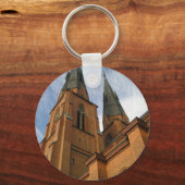 Porte-clés Cathédrale d'Uppsala Suède (Recto)