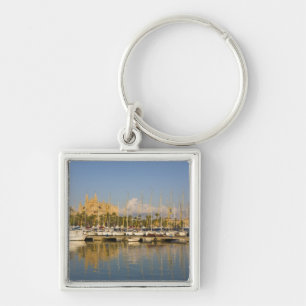 Porte-clés Cathédrale et marina, Palma, Mallorca, Espagne