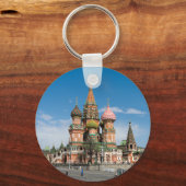 Porte-clés Cathédrale Saint-Basil à Moscow (Recto)