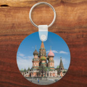 Porte-clés Cathédrale Saint-Basil à Moscow (Recto)