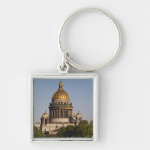 Porte-clés Cathédrale Saint-Isaac, depuis la rivière Neva