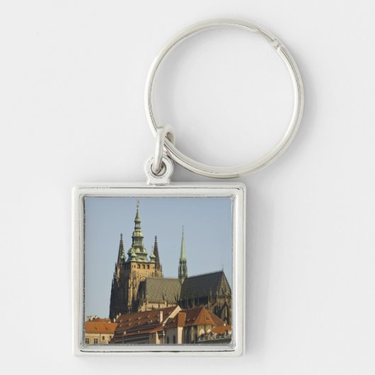 Porte-clés Cathédrale Saint-Vitus et Château de Prague, l'un (Devant)