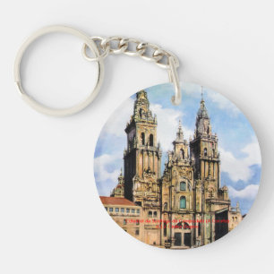 Porte-clés Cathédrale Santiago de Compostela (A La Corogne)