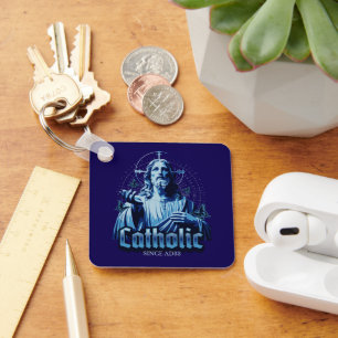 Porte-clés Catholique romaine depuis AD33 Jésus-Christ