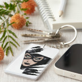 Porte-clés Catwoman The Claws Are Out Cover Illustration (Devant droit)