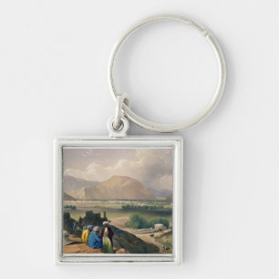 Porte-clés Caubul, d'un au sol d'enterrement sur la montagne