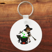 Porte-clés Cauldron Witch (Recto)