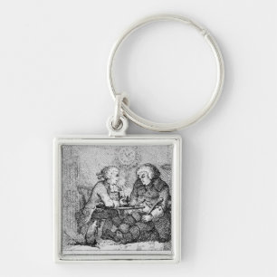 Porte-clés Causerie, illustration