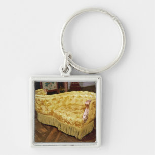 Porte-clés Causeuse capitonnée, période du napoléon III