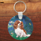 Porte-clés Cavalier 2 (Bl) - Lilies 5 (Recto)