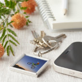 Porte-clés Cavalier de Motorcross (Côté)