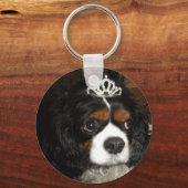 Porte-clés cavalier king charles princesse (Recto)