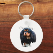 Porte-clés Cavalier King Charles Spaniel Maman 2 (Recto)