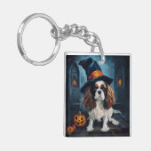 Porte-clés Cavalier King Citrouilles Halloween effrayant (Devant gauche)