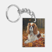 Porte-clés Cavalier King en automne Feuilles automne Inspirat (Devant gauche)