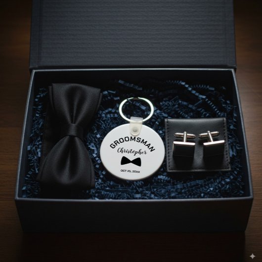 Porte-clés Cavalier Moderne Cadeau de Mariage Personnalisé