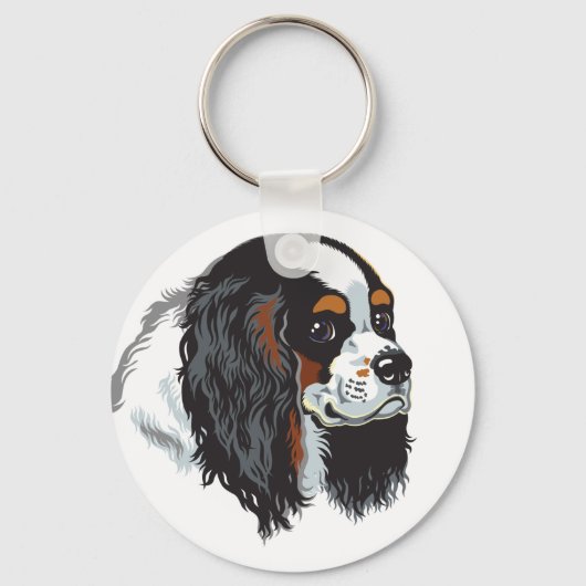 Porte-clés cavaliking king (Recto)