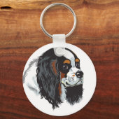 Porte-clés cavaliking king (Recto)