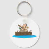 Porte-clés Caveman En Canoë (Recto)