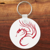 Porte-clés Cawthorne le dragon rouge (Recto)