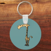 Porte-clés CD - Drôle Triste Giraffe (Recto)