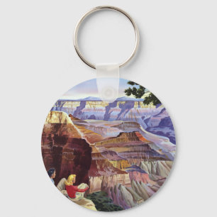 Porte-clés Ce canyon grand de visite d'été