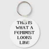 Porte-clés Ce féministe (Recto)