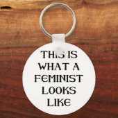 Porte-clés Ce féministe (Recto)