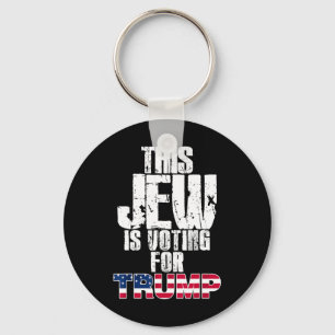 Porte-clés Ce Juif Vote Pour Trump électeur Républicain Juif