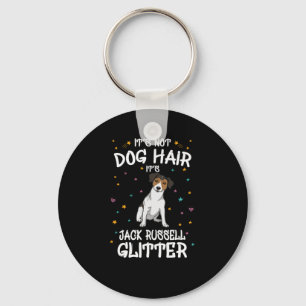 Porte-clés Ce n'est pas un chien cheveux son Jack Russell Par