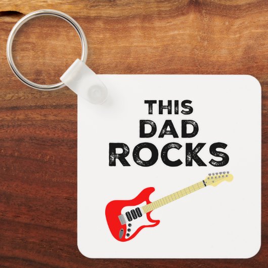 Porte-clés Ce Papa Rocks (Recto)