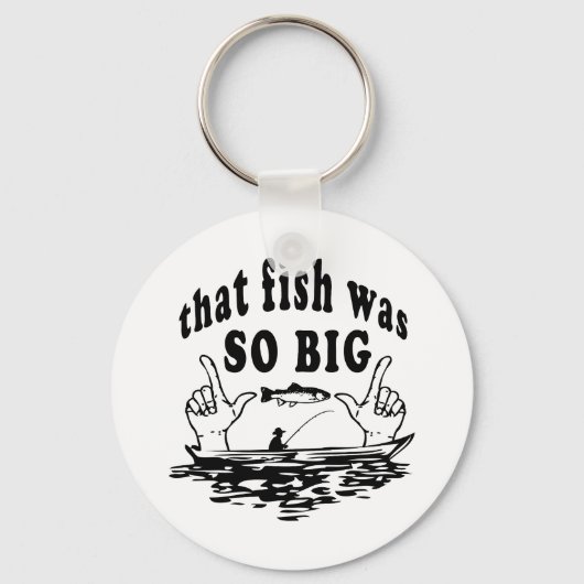 Porte-clés Ce poisson était si gros (Recto)