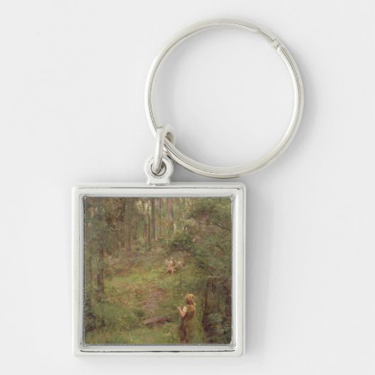 Porte-clés Ce que la petite fille a vu dans Bush, 1904 (Devant)