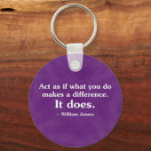 Porte-clés Ce que vous faites peut faire une différence 2 (Recto)