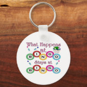 Porte-clés Ce qui se passe au Bingo (Recto)